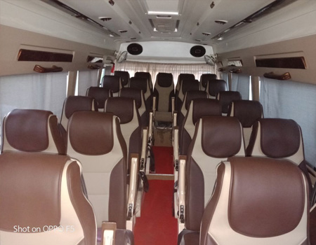 26 Seater Tempo Traveller on Rent